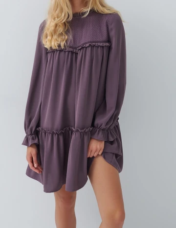 Rochie scurta House Brand, mov, S