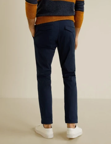 Pantaloni skinny crop, negru, 36