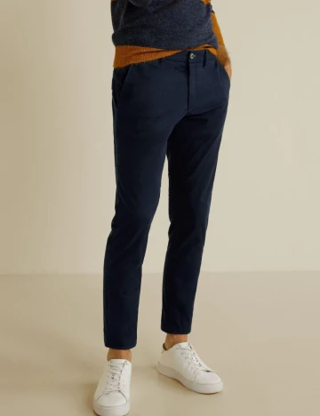 Pantaloni skinny crop, negru, 36