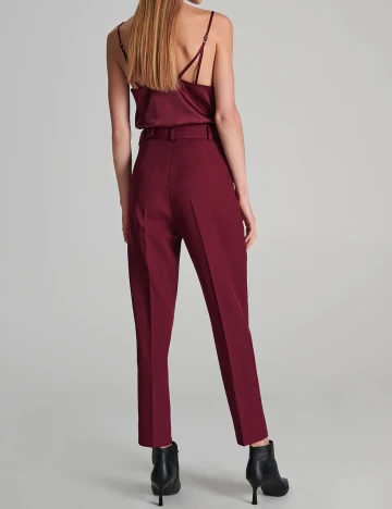 Pantaloni Sinsay, visiniu, XS