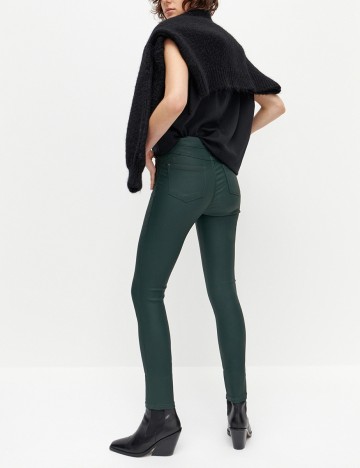Pantaloni Reserved, verde, 38
