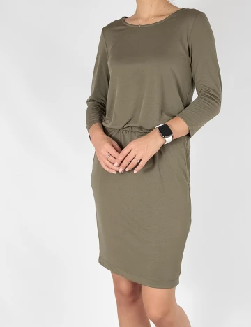Rochie medie Reserved, verde, XS