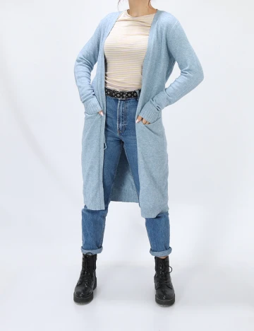 Cardigan Vila, bleu, S Albastru