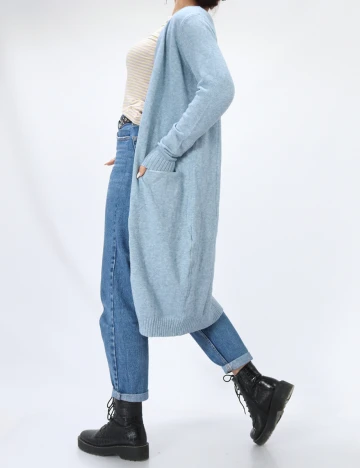 Cardigan Vila, bleu, S Albastru