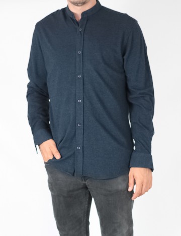 Camasa Selected, bleumarin, L