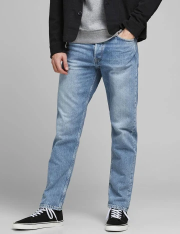 Blugi Jack&Jones, albastru deschis