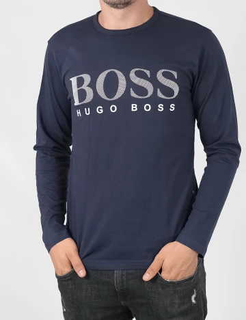 Bluza Hugo Boss, bleumarin , M Albastru