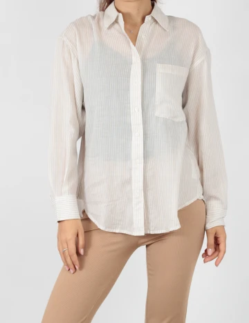 Camasa Stradivarius, bej, L