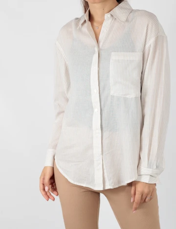 Camasa Stradivarius, bej, L