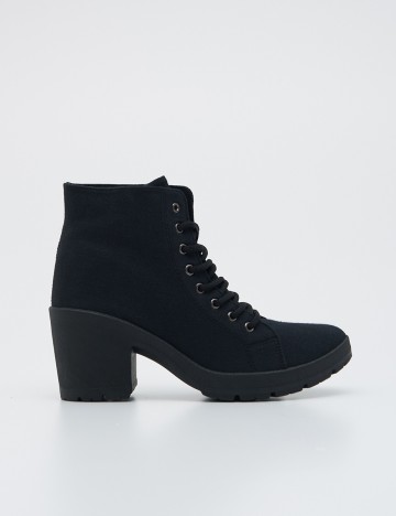 Botine Sinsay, negru, 38