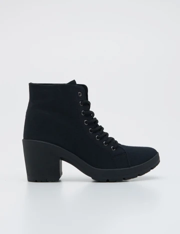 Botine Sinsay, negru, 38 Negru