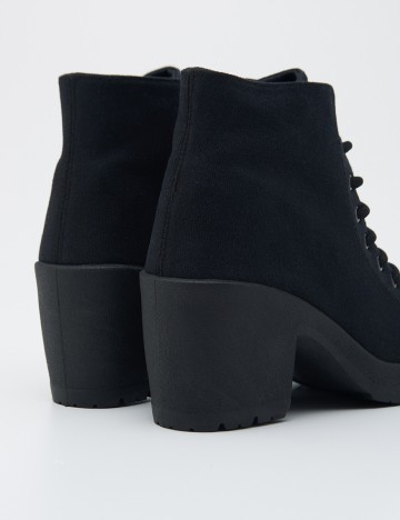 Botine Sinsay, negru, 38