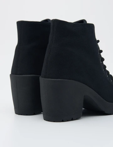 Botine Sinsay, negru, 38 Negru