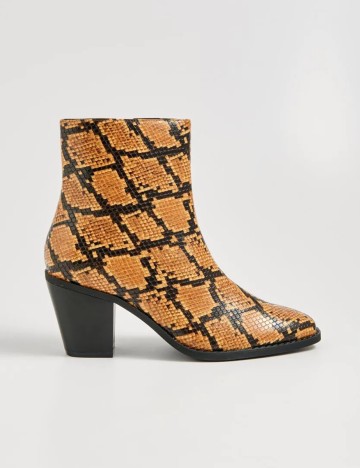 Botine Sinsay, imprimeu sarpe, 38