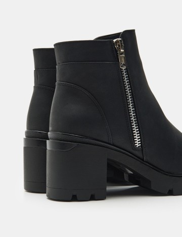 Botine Sinsay, negru, 41