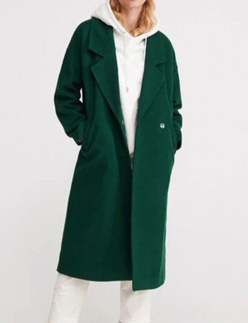 Palton Reserved, verde, 34