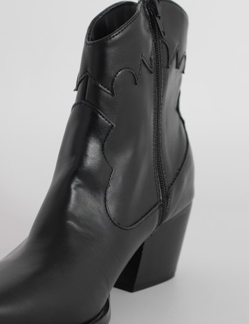 Botine Reserved, negru, 40