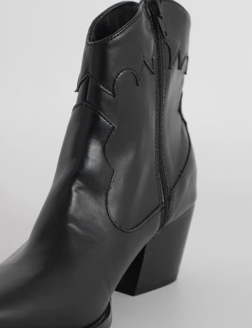Botine Reserved, negru, 40