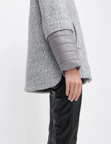 Palton Reserved, gri, 42