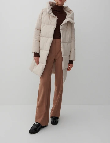 Geaca Reserved, crem, 44 Crem