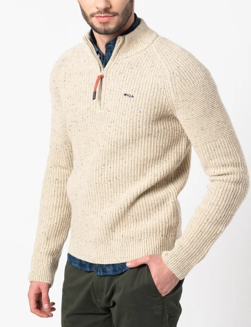 Pulover N.Z.A NEW ZEALAND AUCKLAND, crem, M