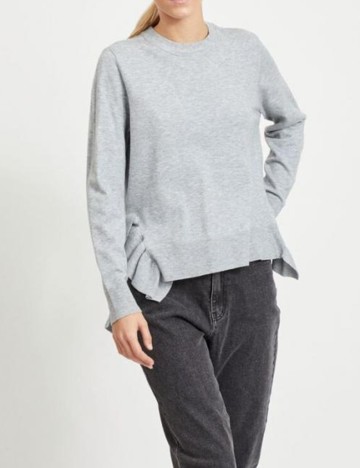 Bluza Vila, gri, S