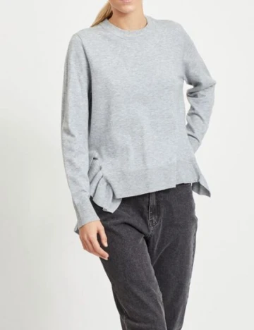 Bluza Vila, gri, S