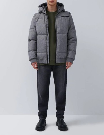 Geaca House Brand, gri, L