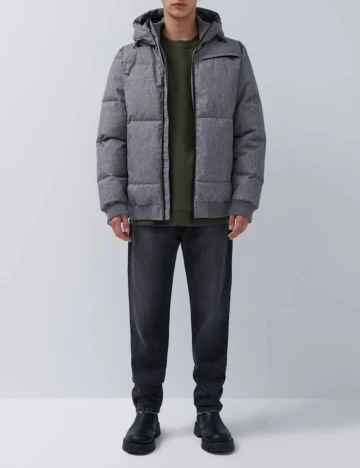 Geaca House Brand, gri, L