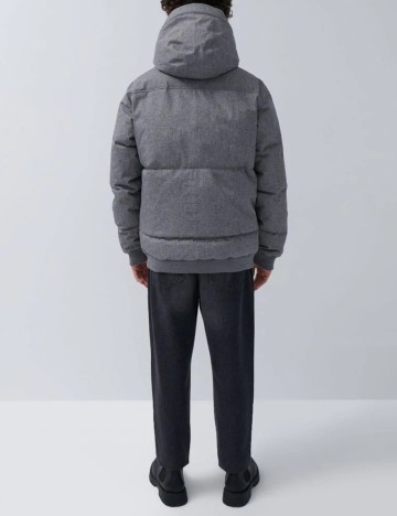 Geaca House Brand, gri, L