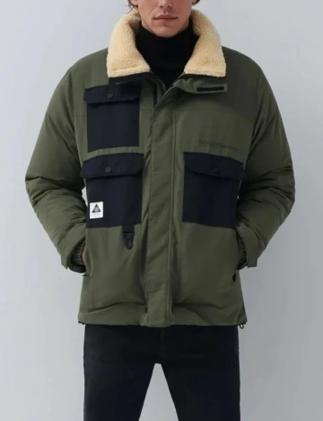 Geaca House Brand, verde, XL Verde