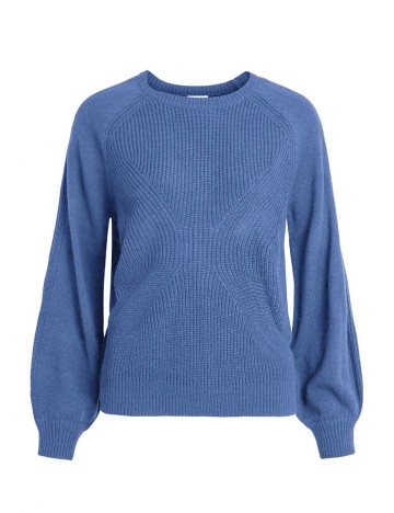 Bluza Vila, albastru, L