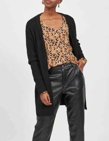 Cardigan Vila, negru, L
