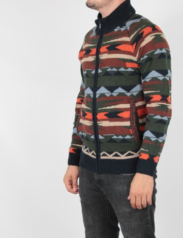 Bluza N.Z.A NEW ZEALAND AUCKLAND, mix culori, L