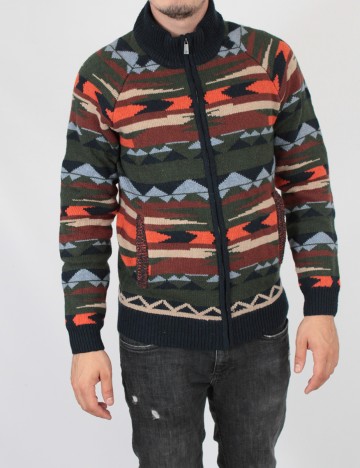 Bluza N.Z.A NEW ZEALAND AUCKLAND, mix culori, L