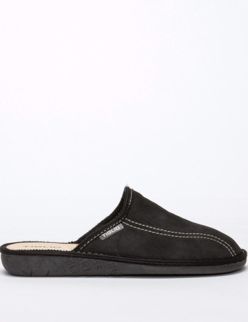 Papuci de casa Tiglio Shoes, negru, 46