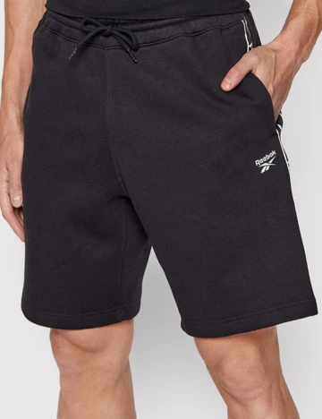 Pantaloni scurti Reebok, negru, S