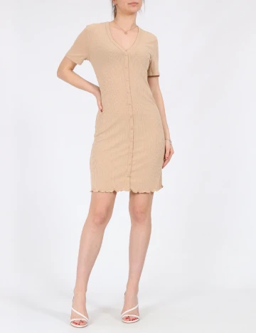 Rochie scurta Vero Moda, maro, S Maro