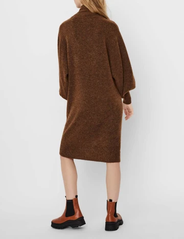 Rochie medie Vero Moda, maro, S Maro