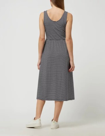 Rochie medie Object, bleumarin inchis, S