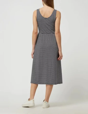Rochie medie Object, bleumarin inchis, S