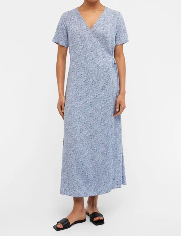 Rochie lunga Object, albastru, 36