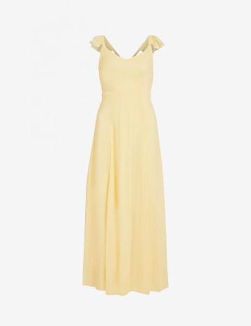 Rochie lunga Vila, galben, 38