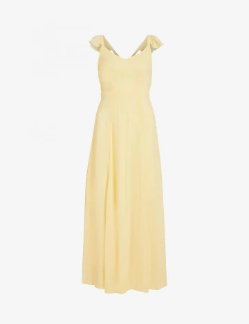 Rochie lunga Vila, galben, 38 Galben