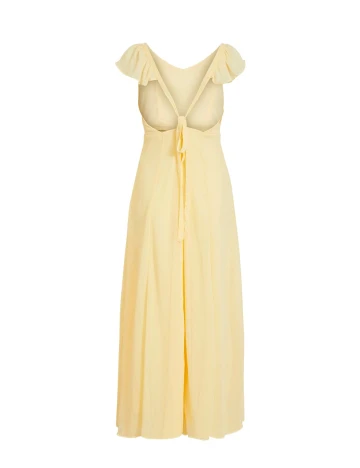Rochie lunga Vila, galben, 38 Galben