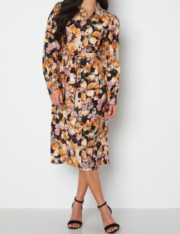 Rochie medie Object, floral, 42