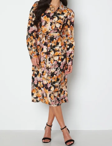 Rochie medie Object, floral, 42