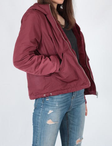 Geaca Only, visiniu, S