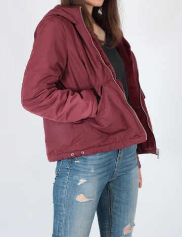 Geaca Only, visiniu, S