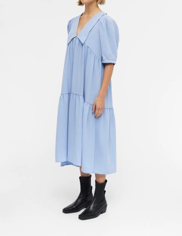 Rochie medie Object, bleu, 42